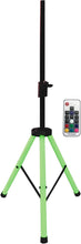 Load image into Gallery viewer, 2 MR DJ SS700LED Universal Light Up Multi Color LED Speaker Stands with Remote