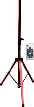 Load image into Gallery viewer, MR DJ SS850LED Universal Color-Changing Stand LED Speaker Stand Tripod Remote Control