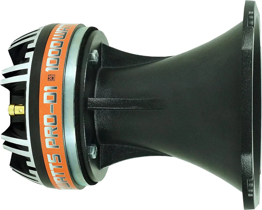 2 MR DJ PROD1 High Compression Titanium Driver Bullet Super Tweeter Aluminum Horn