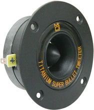 Load image into Gallery viewer, Pair 4" Speaker Size 400 Watt High Compression Aluminum Titanium Bullet Super Tweeter