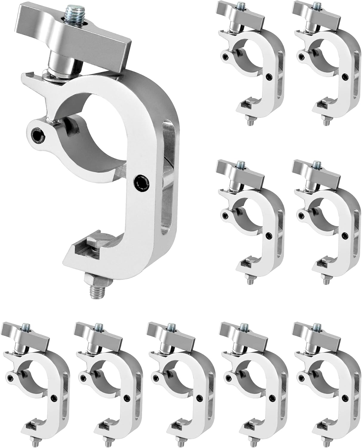 10 MR TRUSS TC5 Universal 2" Heavy Duty Pro Aluminum Stage Lighting Clamp Mounting