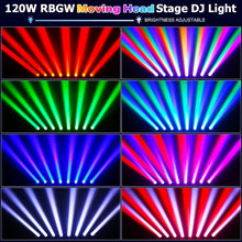 Load image into Gallery viewer, MR DJ ELMH800 8 Eye 8x12W RGBW LED Beam Moving Head Spotlight Lighting Pro Equipment Church Wedding DJ Party KTV Show