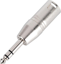 Load image into Gallery viewer, MR DJ XMTRS 1/4&quot; TRS to Balanced XLR Male Adapter