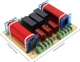 MR DJ CR1200 3-Way Replacement Speaker Subwoofer Crossover