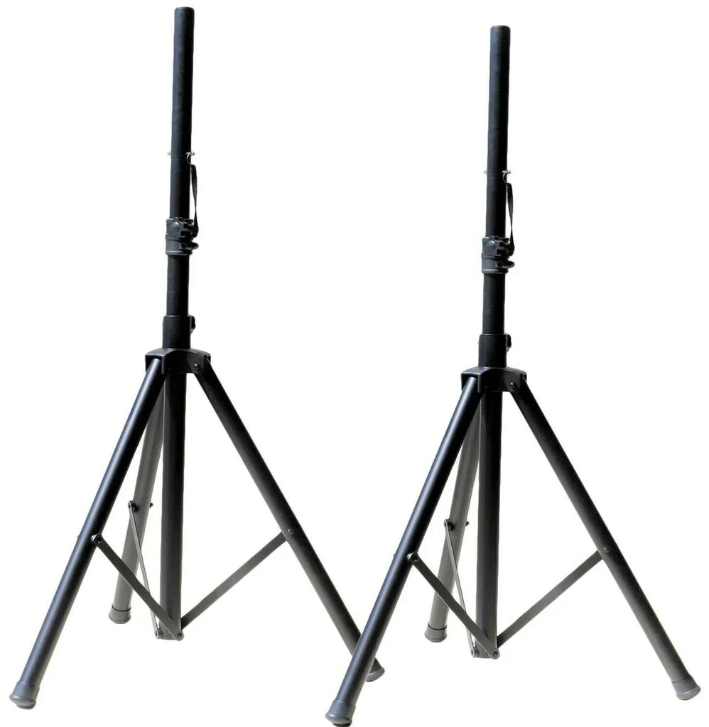 MR DJ SS750PKG Speaker Stand Bag & 1/4" Cable PRO PA DJ Home On Stage Speaker Stand Mount Holder with Road Carrying Bag