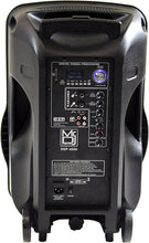 Load image into Gallery viewer, Mr. Dj DSP4000 PA DJ 15" 4000W Bluetooth DSP FM Speaker &amp; Stand
