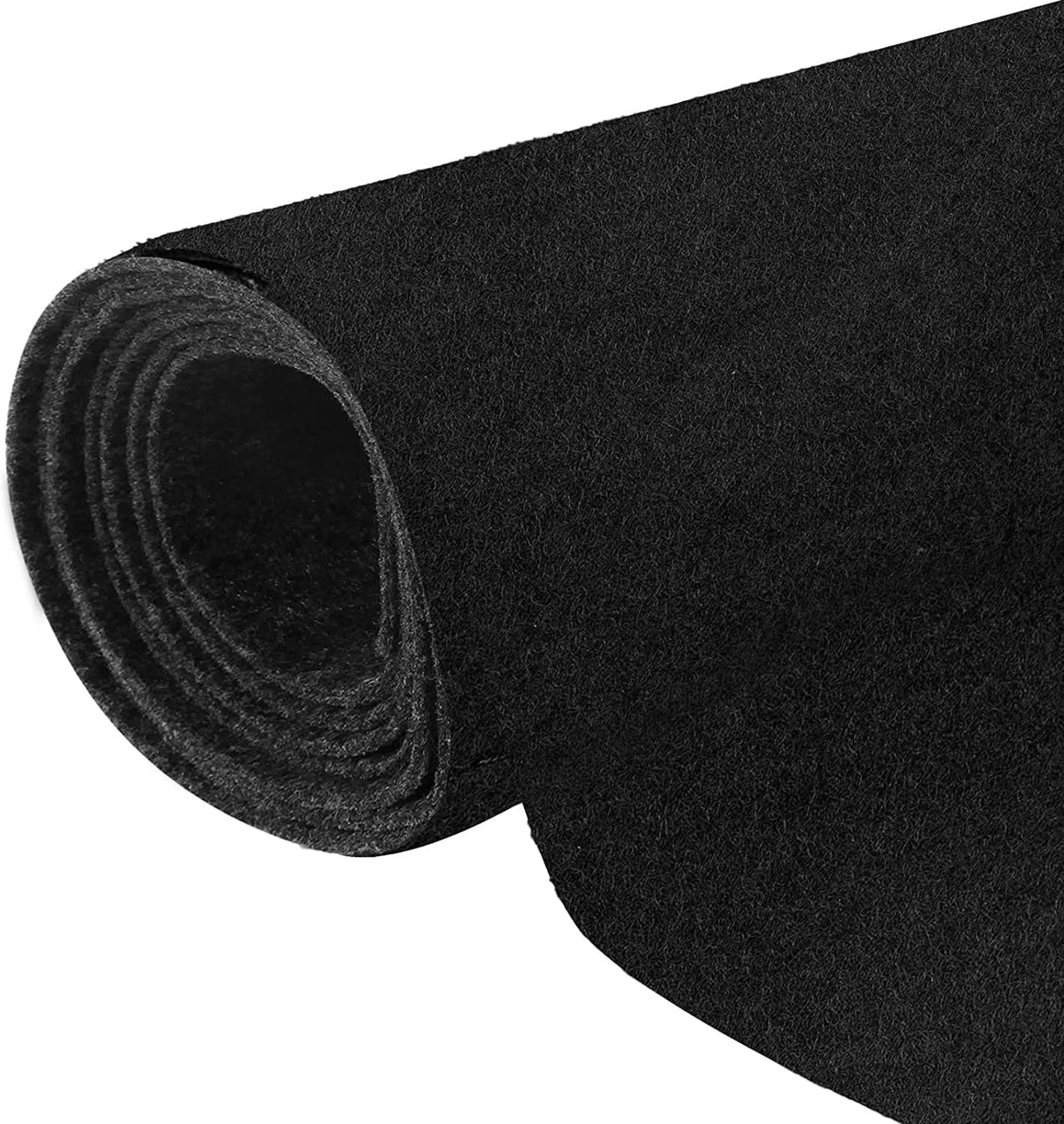 MR DJ DC15BK 15' X 4' Black Carpet Speaker RV Boat Marine Truck + Spray Glue Adhesive