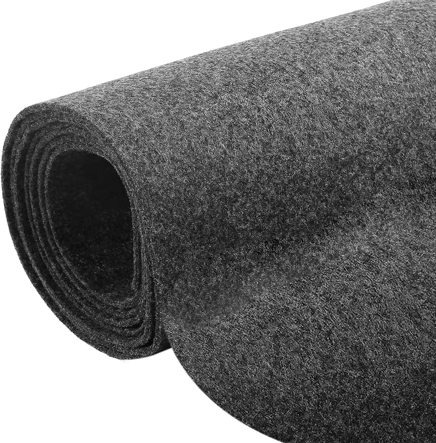 MR DJ DC20DGR 20' L X 4' W Dark Gray Carpet for Speaker Subwoofer Enclosure Boxes