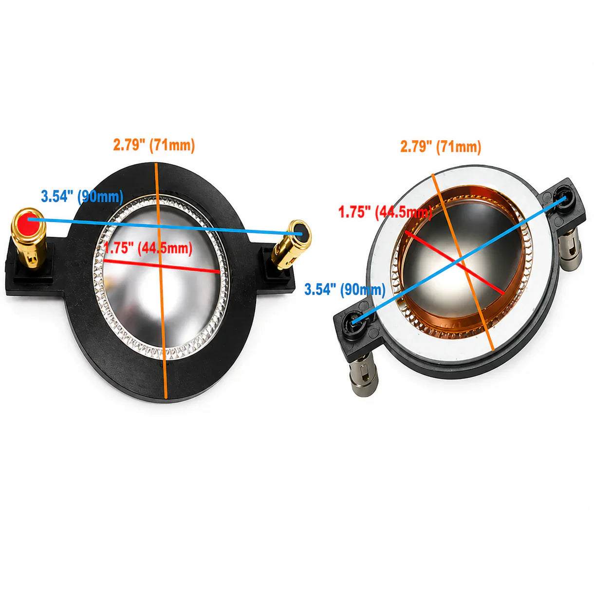 Compatiable Fit Mackie Speaker SRM450 1701-8 DC10 D-SRM450 Horn Diaphragm