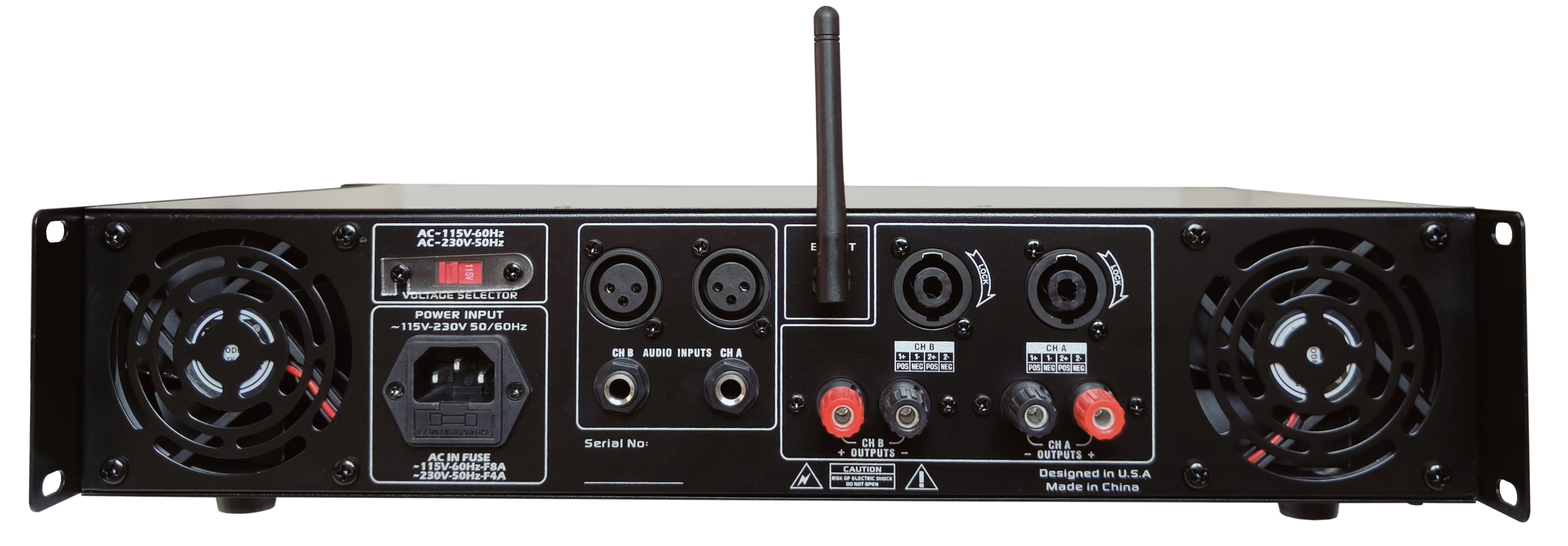MR DJ AMP2000DSP 2Ch Class AB 2000W PA DJ Power Amplifier Onboard DSP Bluetooth USB