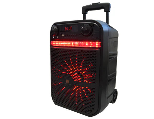 MR Dj AXL 10" 2000W Portable Speaker Bluetooth, Rechargeable Battery, App Control