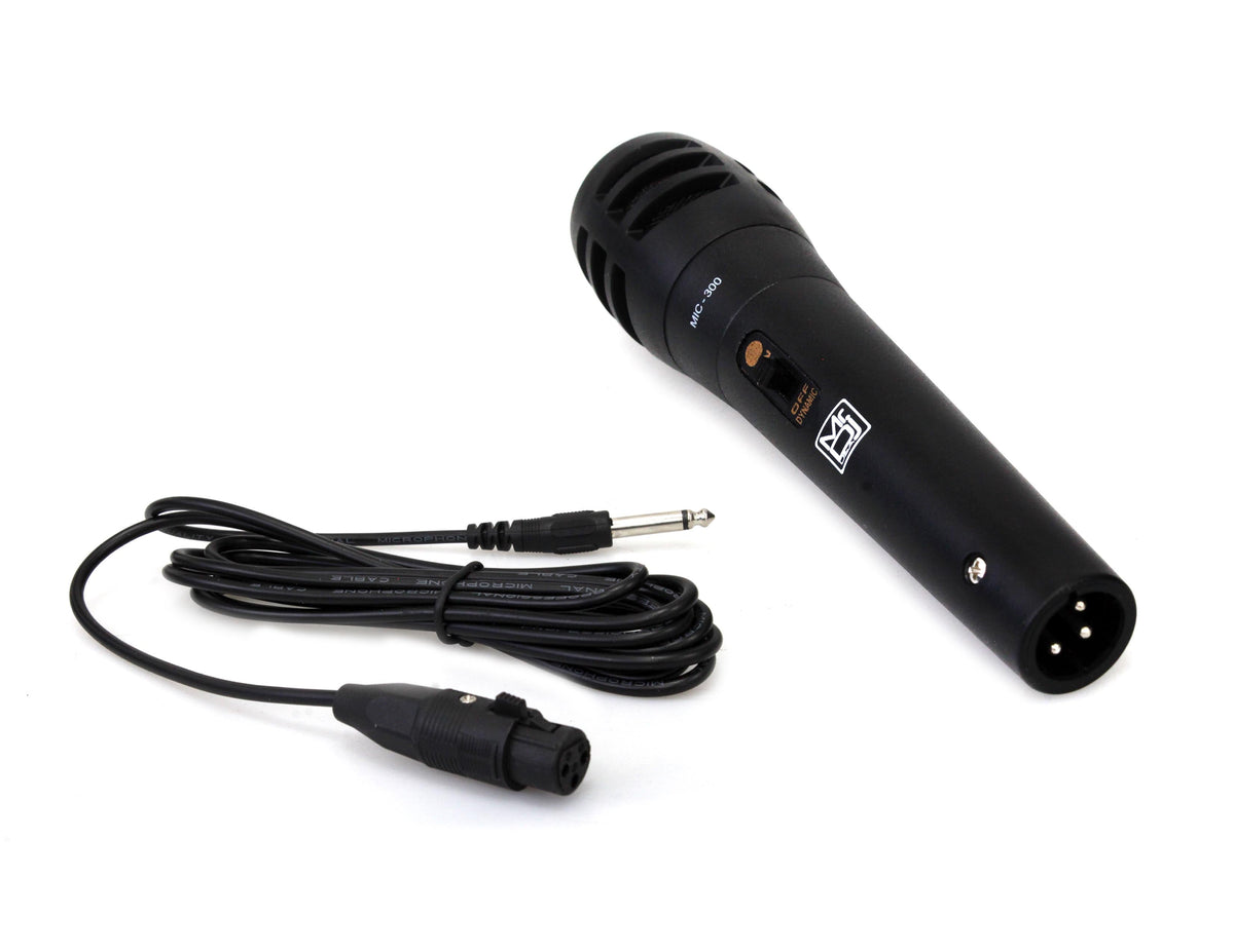 4 MR DJ MIC300 Professional Handheld Uni-Directional Dynamic Microphone
