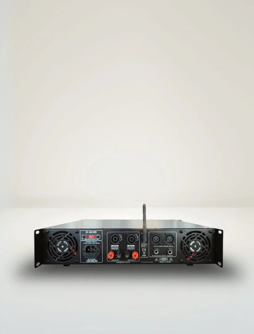 MR DJ AMP3000DSP 2Ch Class AB 3000W PA DJ Power Amplifier Onboard DSP Bluetooth USB