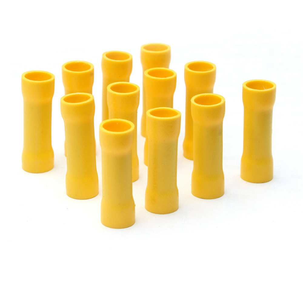 mr-dj-12-10-gauge-100pcs-yellow-crimp-butt-connectors