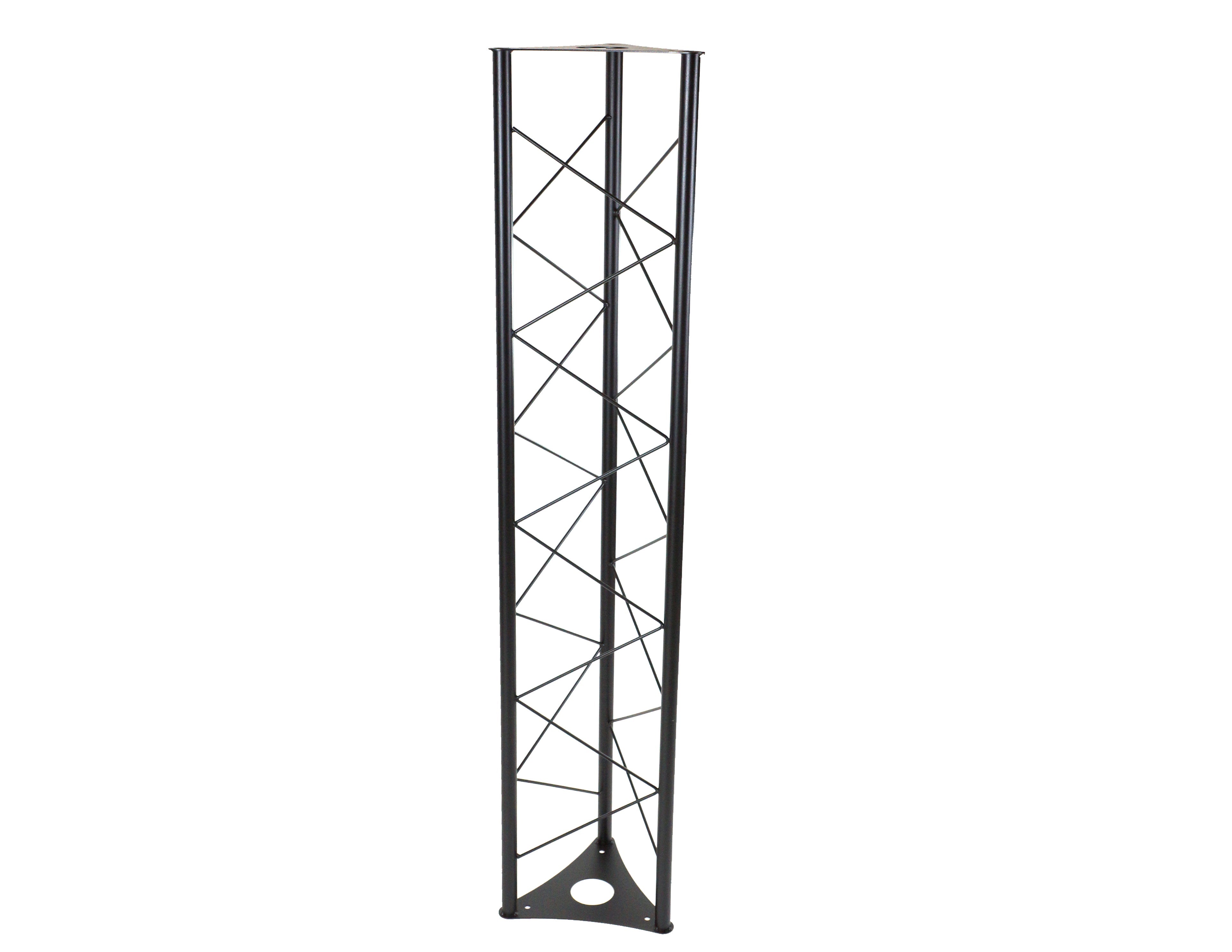 MR DJ ST150-2-10-1 DJ Lighting Truss Stand Dual Crank-Up Stand & 5FT X 10" Triangle Truss