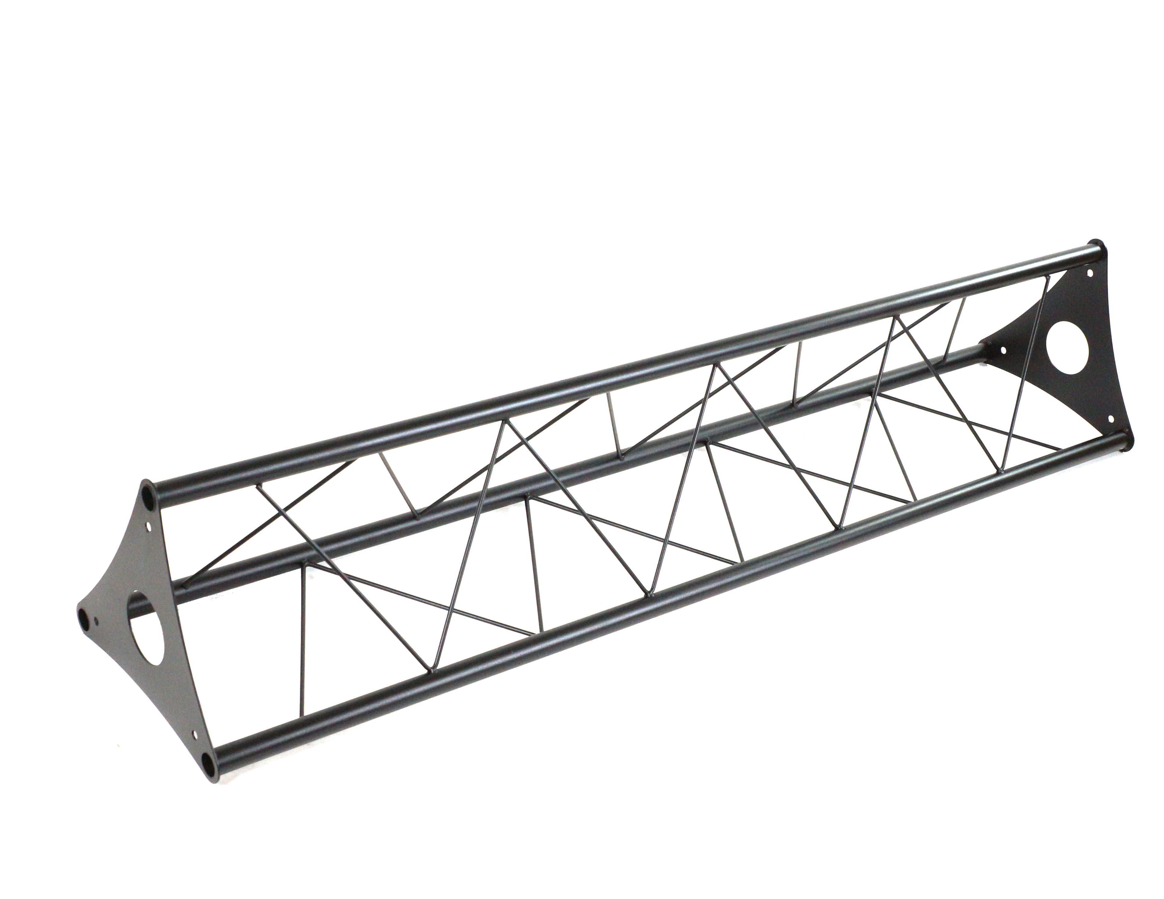 MR DJ ST150-2-10-1 DJ Lighting Truss Stand Dual Crank-Up Stand & 5FT X 10" Triangle Truss