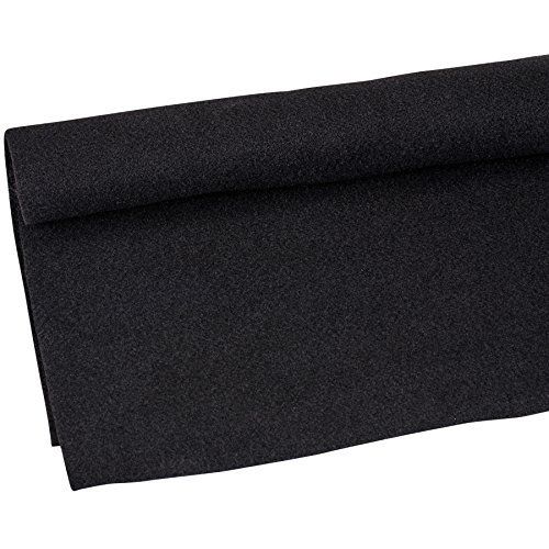 MR DJ DC15BK 15' X 4' Black Carpet Speaker RV Boat Marine Truck + Spray Glue Adhesive