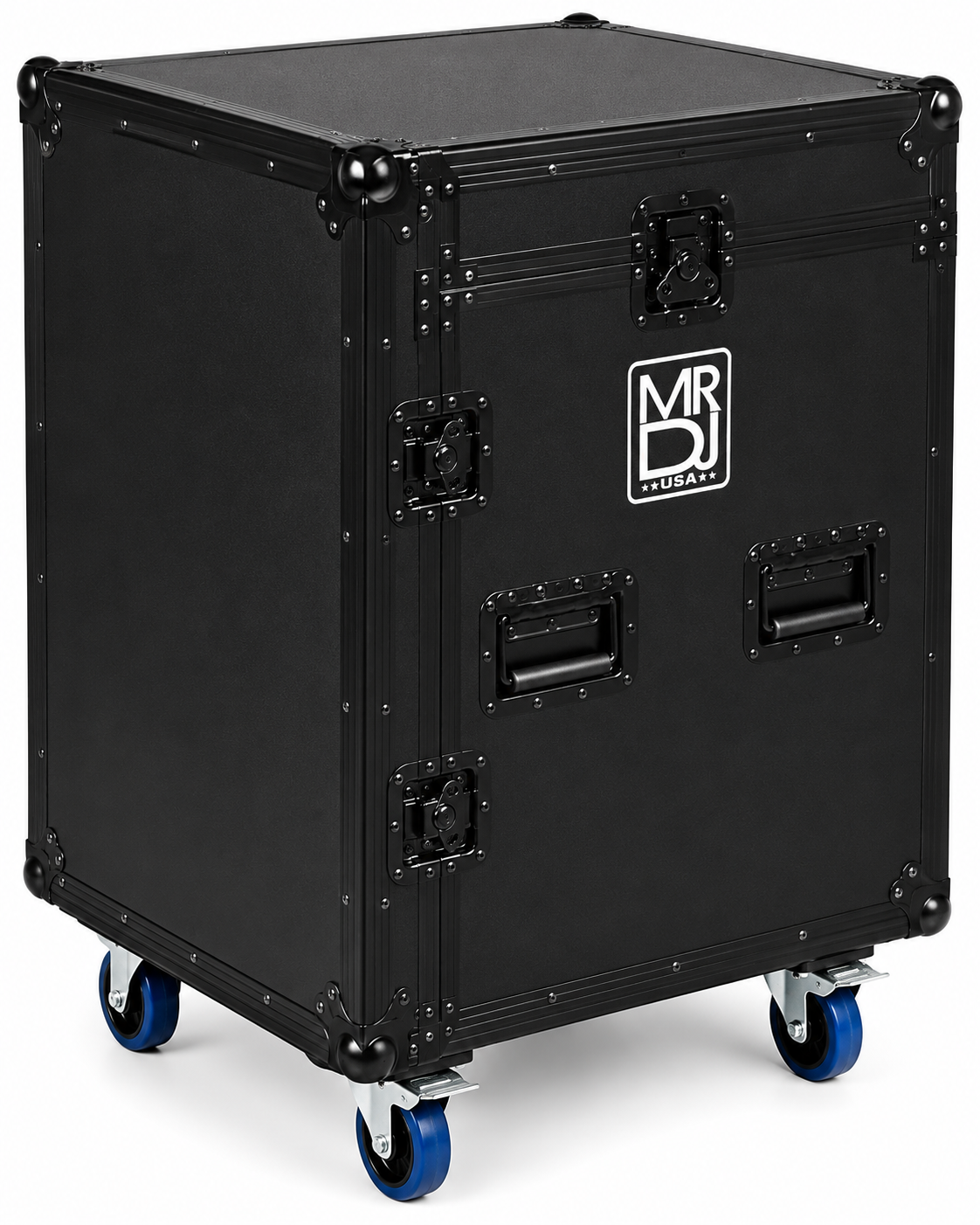 MR DJ CASE5500BK Flight Chest Style DJ Case with Mixer/CD Case