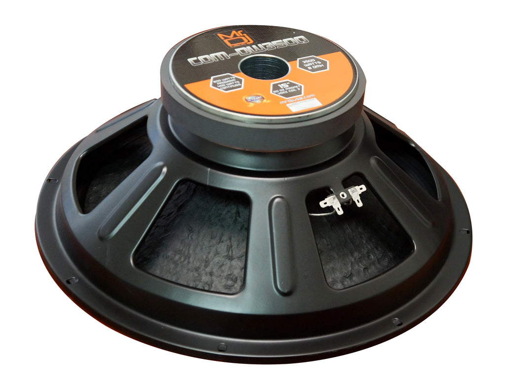 MR DJ COMDW3500 15" 3500W 60 Oz. 8-Ohms Universal PRO PA/DJ Raw Woofer Subwoofer