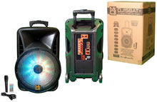 Load image into Gallery viewer, MR DJ DJ15BTA 15" 2 Way Powered Speaker Bluetooth 3500W Built-in Amplifier/USB Mp3