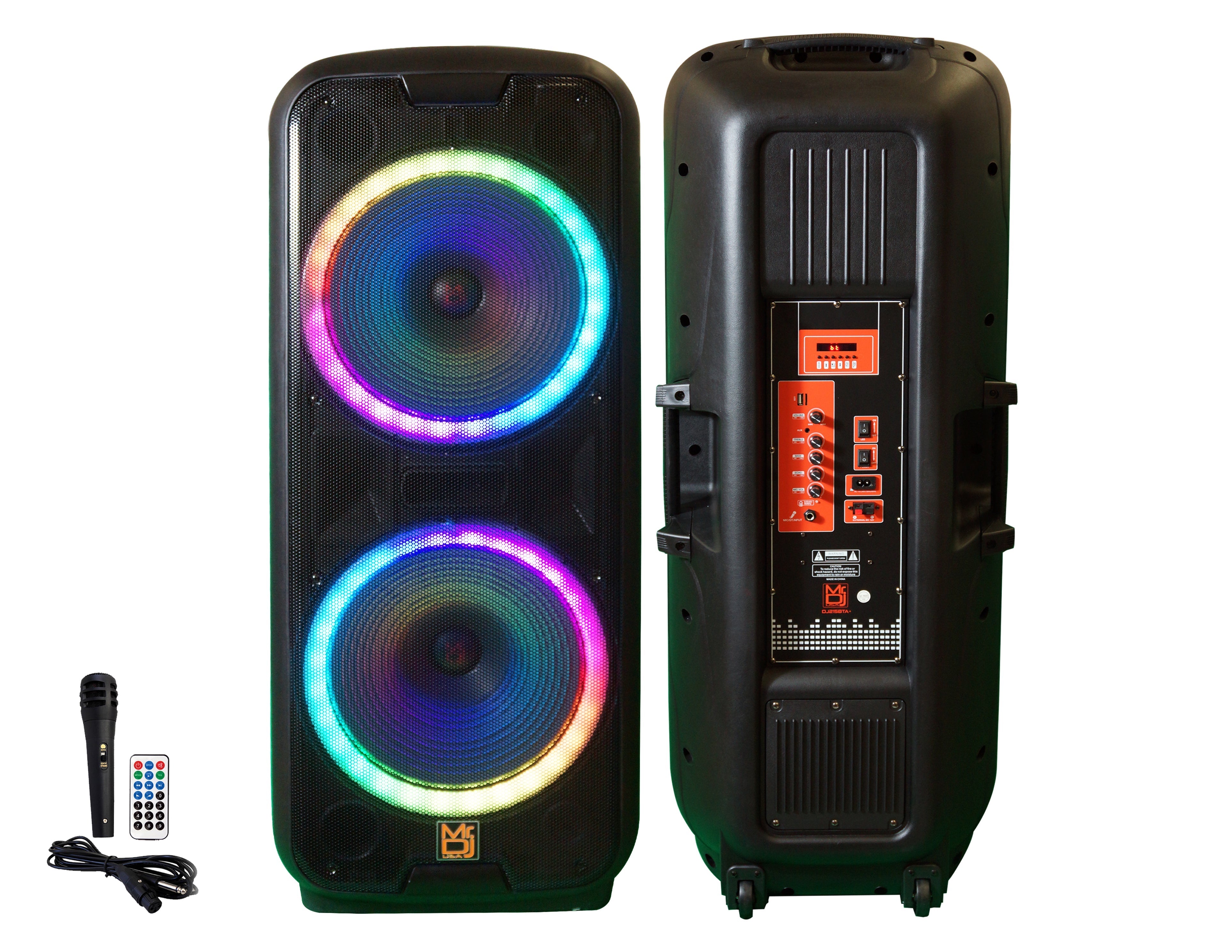 MR DJ 215BTA+ 5000W Dual 15
