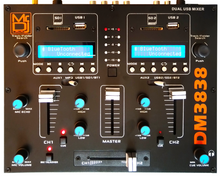 Load image into Gallery viewer, mr-dj-portable-2ch-pa-dj-mixer-with-wireless-connection