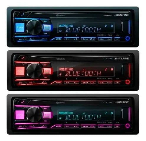ALPINE UTE-83BT Digital Media Advanced Bluetooth Car Receiver w/AUX/USB+Remote