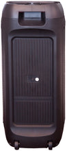 Load image into Gallery viewer, 2 MR DJ FLAME3200 8" X 2 Rechargeable Bluetooth Karaoke Speaker Flame Lights Mic