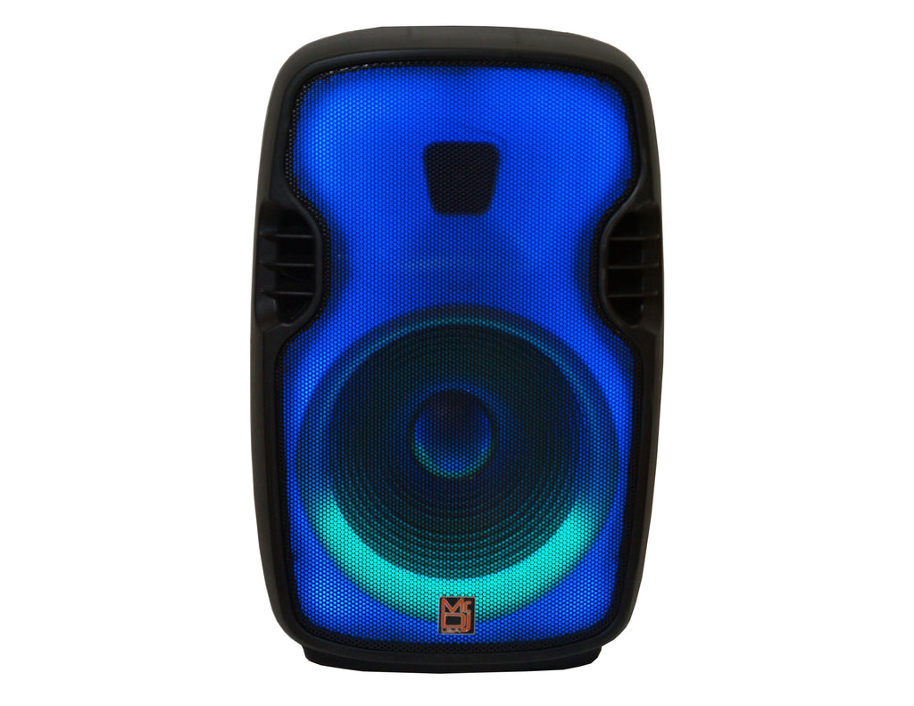 2 MR DJ FLAME3500LED PRO Portable 15" 2-Way Full-Range Powered/Active DJ PA Multipurpose Live Sound Loudspeaker
