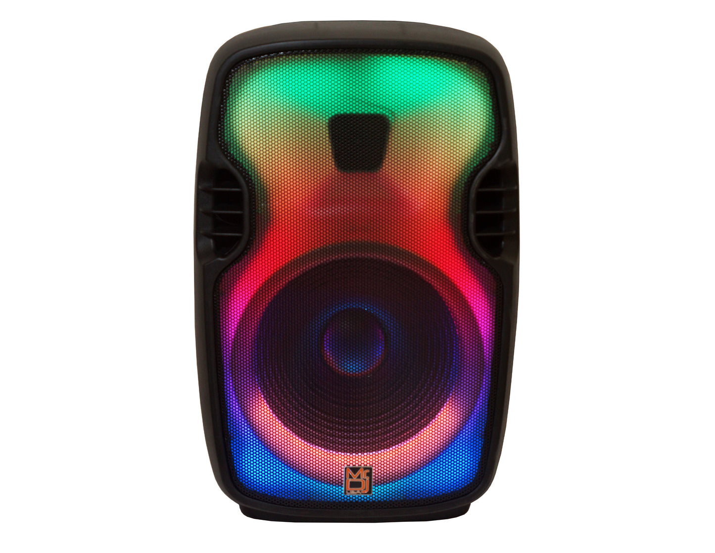 MR DJ FLAME3500LED Portable 15" 2-Way Full-Range Powered/Active DJ PA Live Sound Loudspeaker
