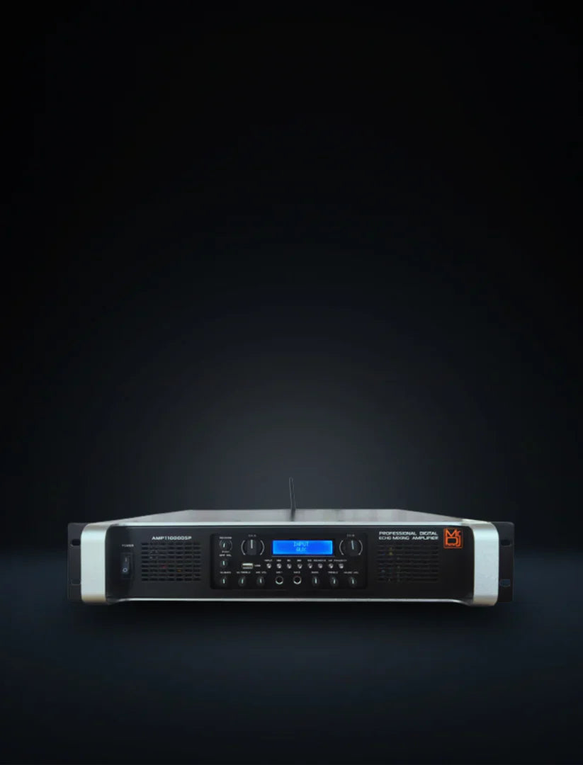 MR DJ AMP11000DSP 2Ch Class AB 10000W PA DJ Power Amplifier Onboard DSP Bluetooth USB