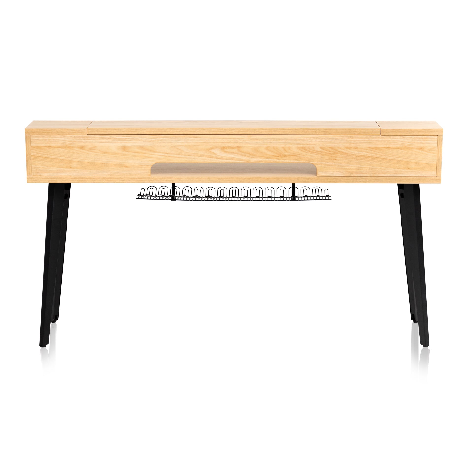 Gator Frameworks GFW-ELITEKEYTBL88-MPL Elite Furniture Series 88-Note Keyboard Table in Natural Maple Matte Finish