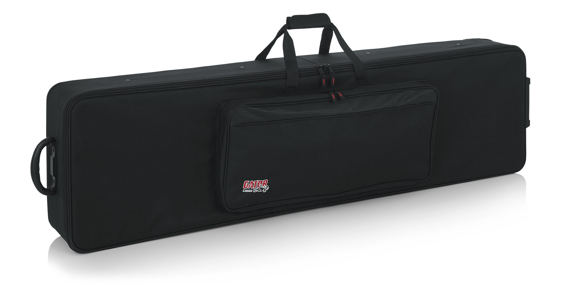 Gator Cases GK-88 SLXL Rigid Lightweight Case w/ Wheels for Slim, Extra long 88-Note Keyboards