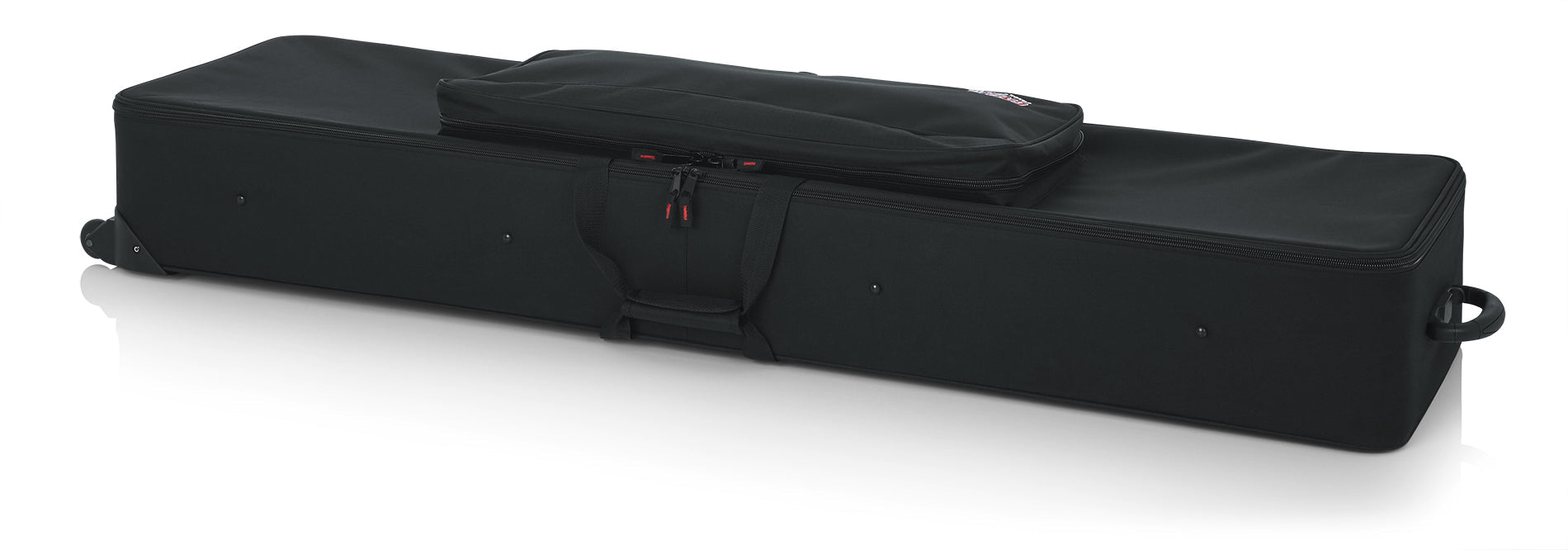 Gator Cases GK-88 SLXL Rigid Lightweight Case w/ Wheels for Slim, Extra long 88-Note Keyboards