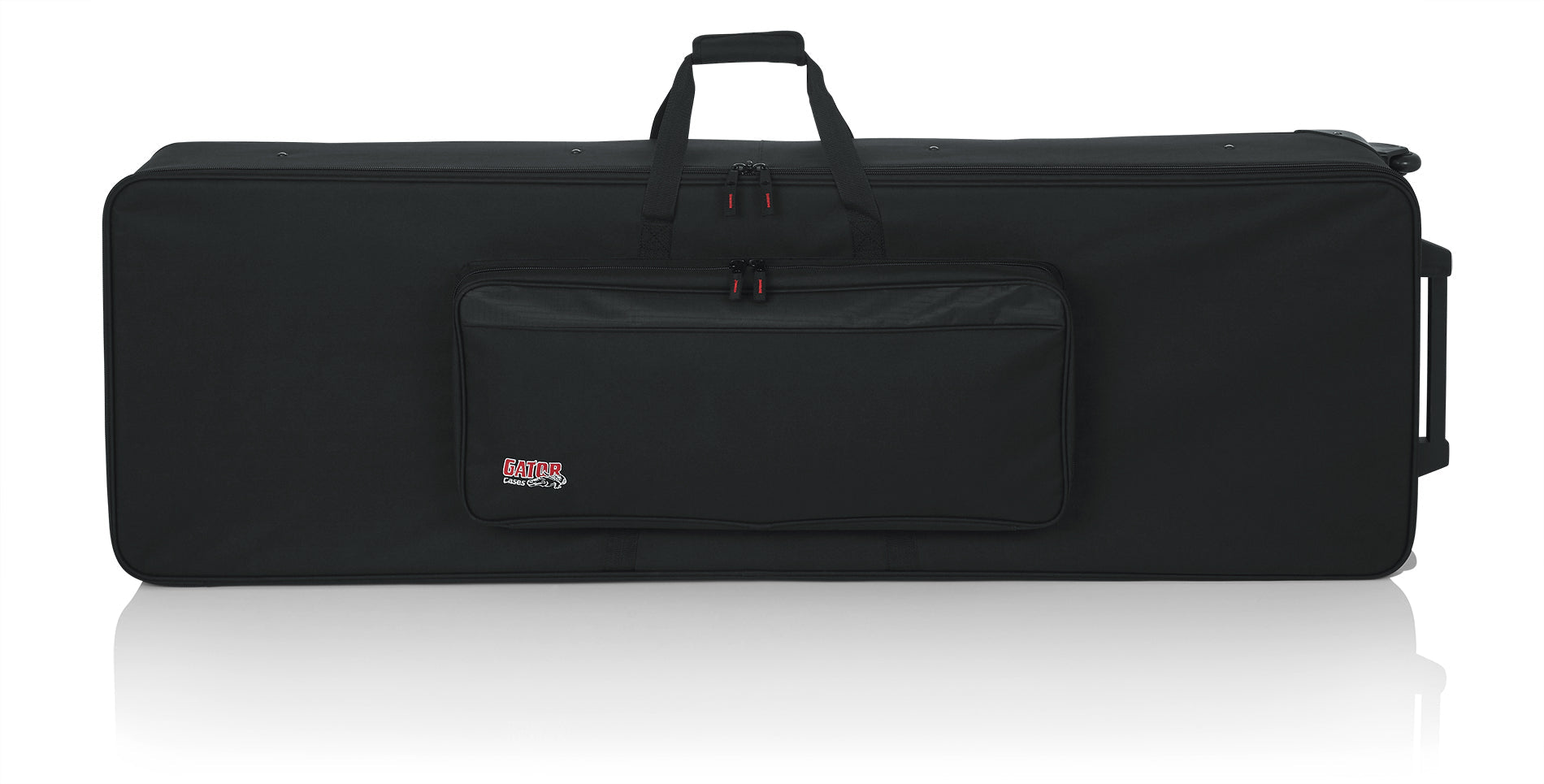 Gator Cases GK-88 XL Rigid Lightweight Case w/ Wheels for Extra Long 88-Note Keyboards