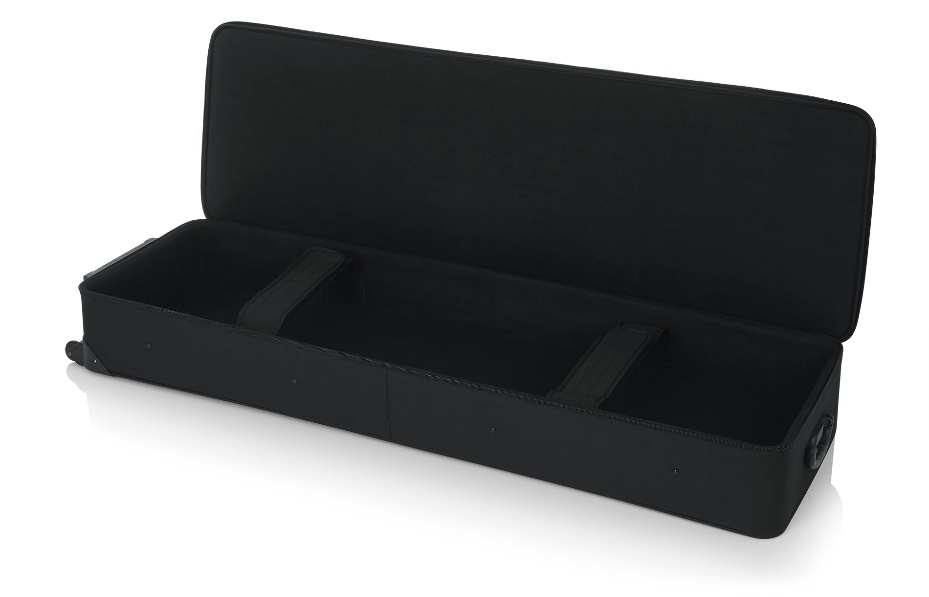 Gator Cases GK-88 XL Rigid Lightweight Case w/ Wheels for Extra Long 88-Note Keyboards