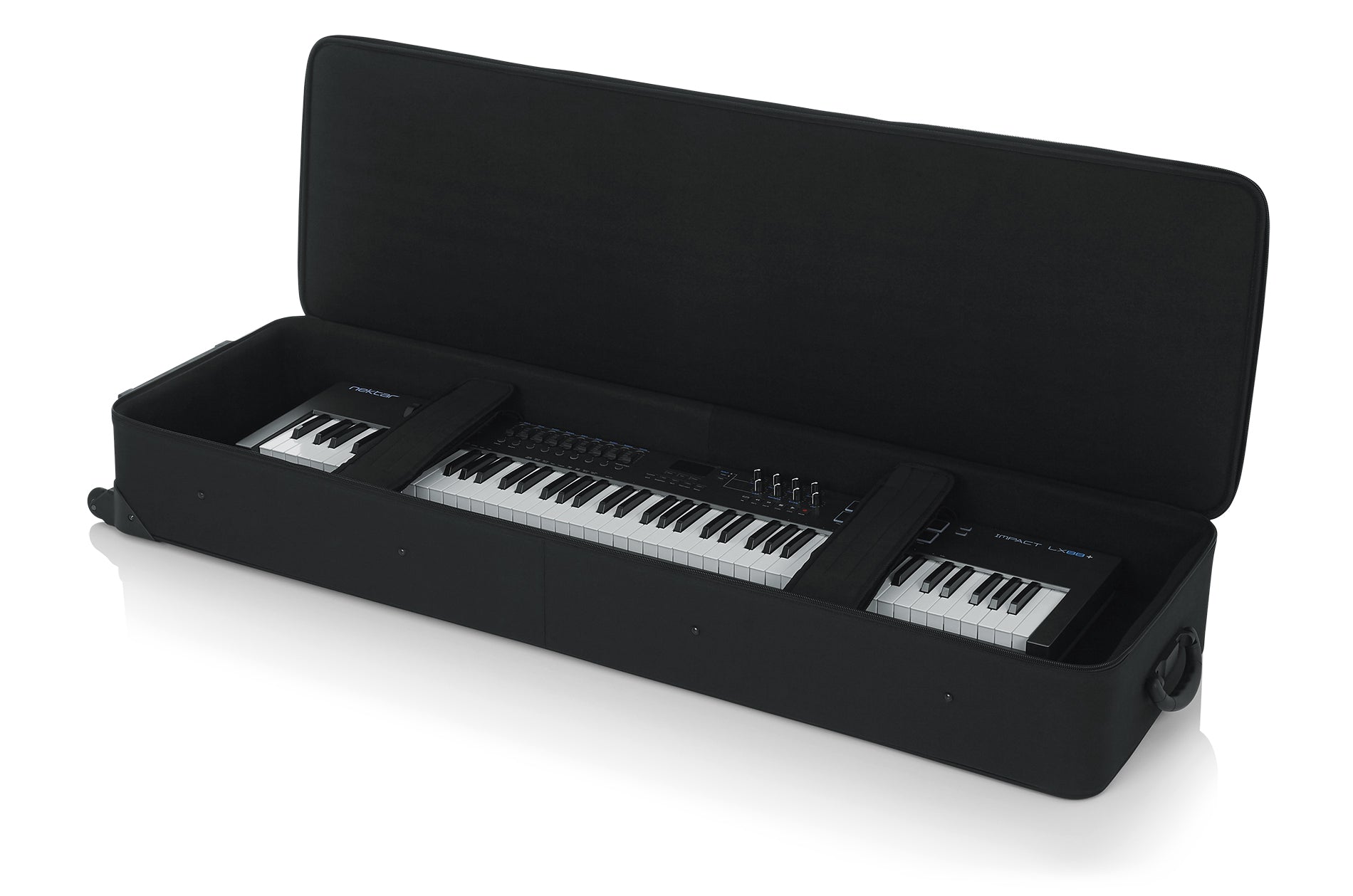 Gator Cases GK-88 Rigid EPS Foam Lightweight Case w/ Wheels for 88-Note Keyboards