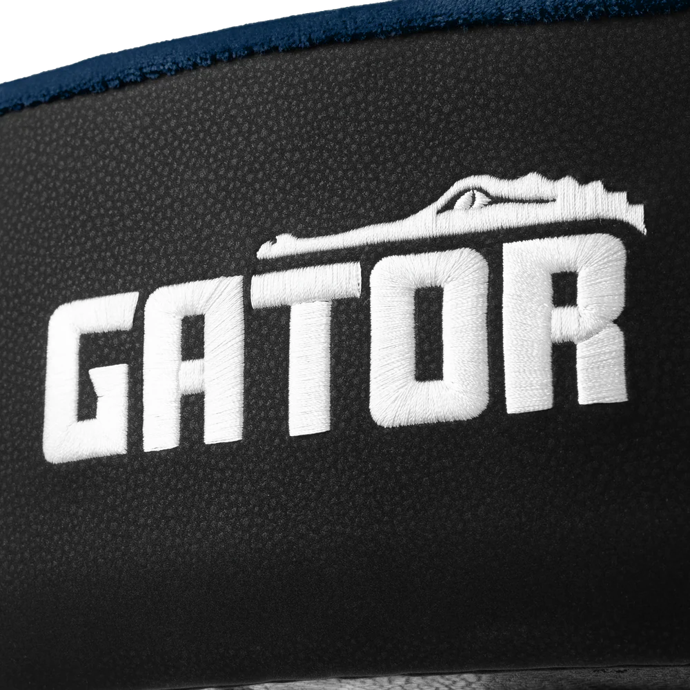 Gator Cases GP-DTH-ASD-BL Air Glide Drum Throne Saddle Seat – Blue