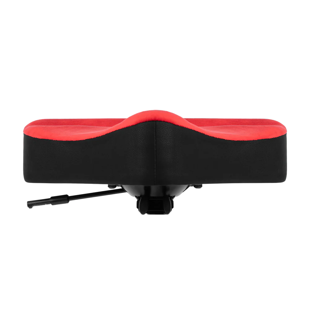 Gator Cases GP-DTH-ASD-RD Air Glide Drum Throne Saddle Seat- Red