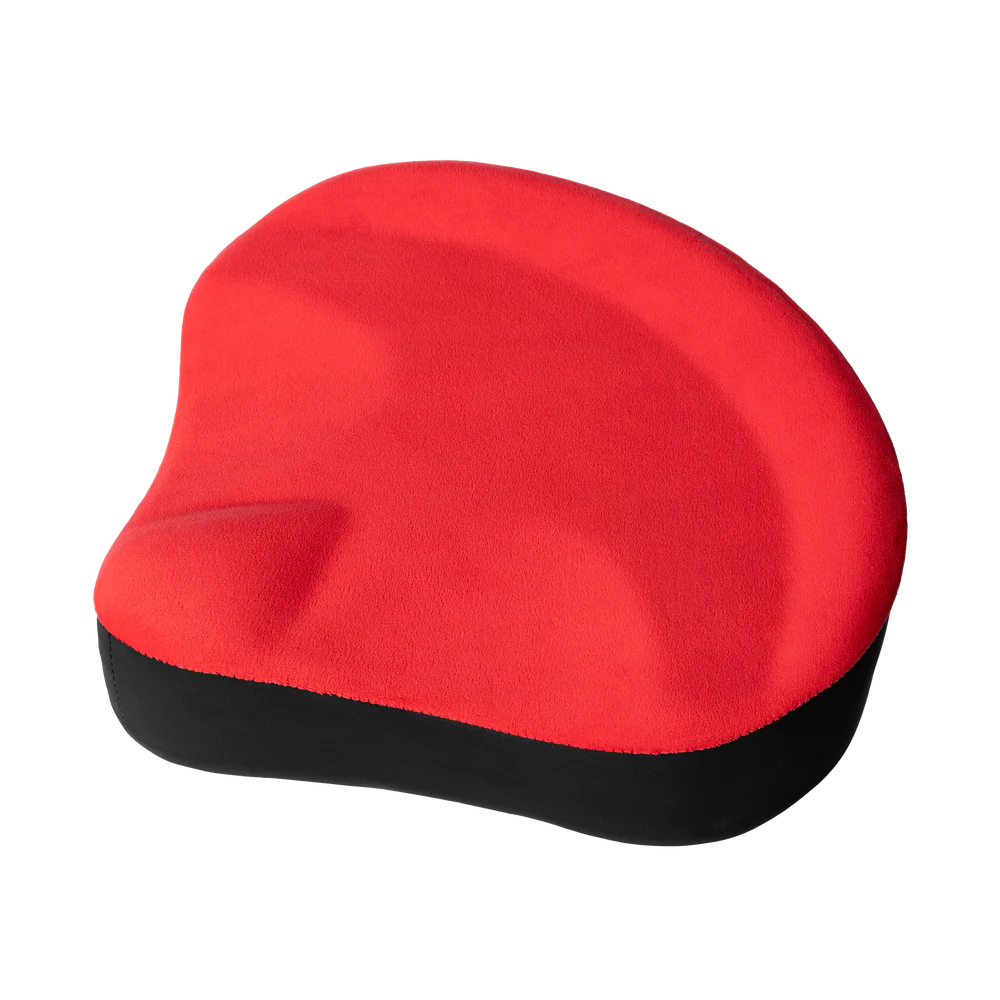 Gator Cases GP-DTH-ASD-RD Air Glide Drum Throne Saddle Seat- Red