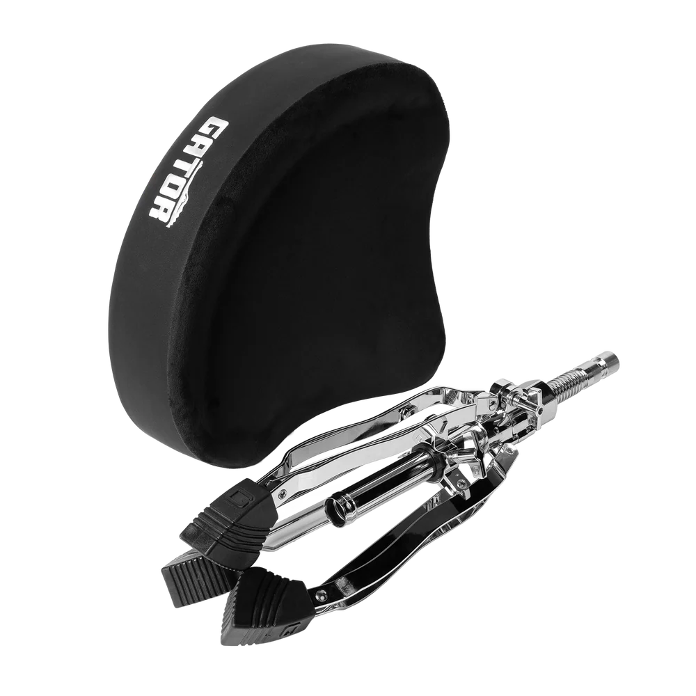 Gator Cases GP-DTH-SSD-BK Spindle Drum Throne Saddle Seat – Black