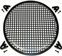 MR DJ mesh speaker cover with metal mesh design and included mounting hardware for speaker protection