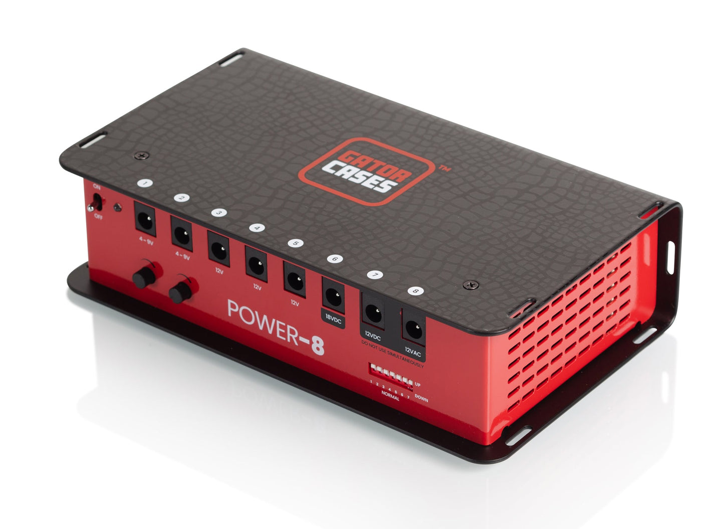 Gator Cases GTR-PWR-8 Pedal Board Power Supply With 8 Isolated Outputs