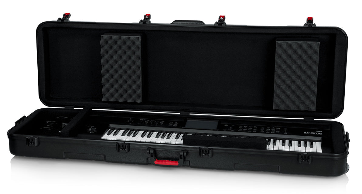 Gator Cases GTSA-KEY88SLXL TSA ATA Slim XL 88-note Keyboard Case w/ Wheels