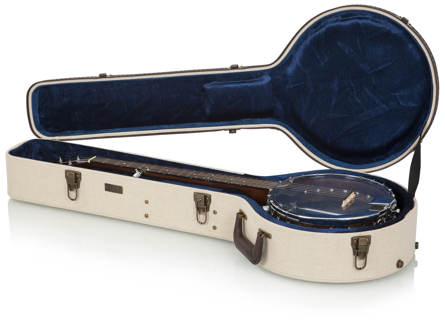 Gator Cases GW-JM BANJO XL Journeyman Banjo Deluxe Wood Case
