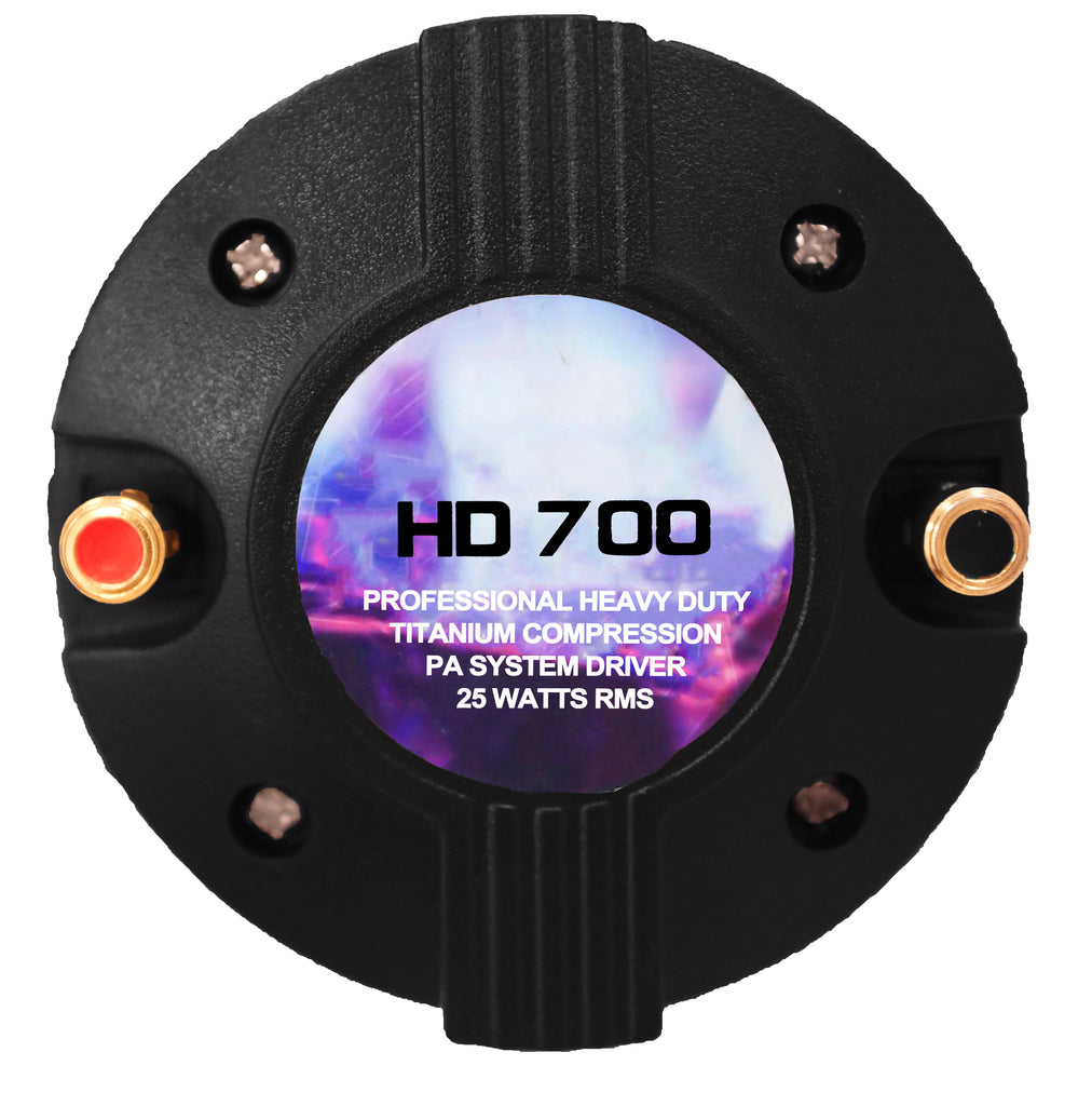 MR DJ HD700 700W PRO PA DJ High-Frequency Titanium Compression Horn Dr ...