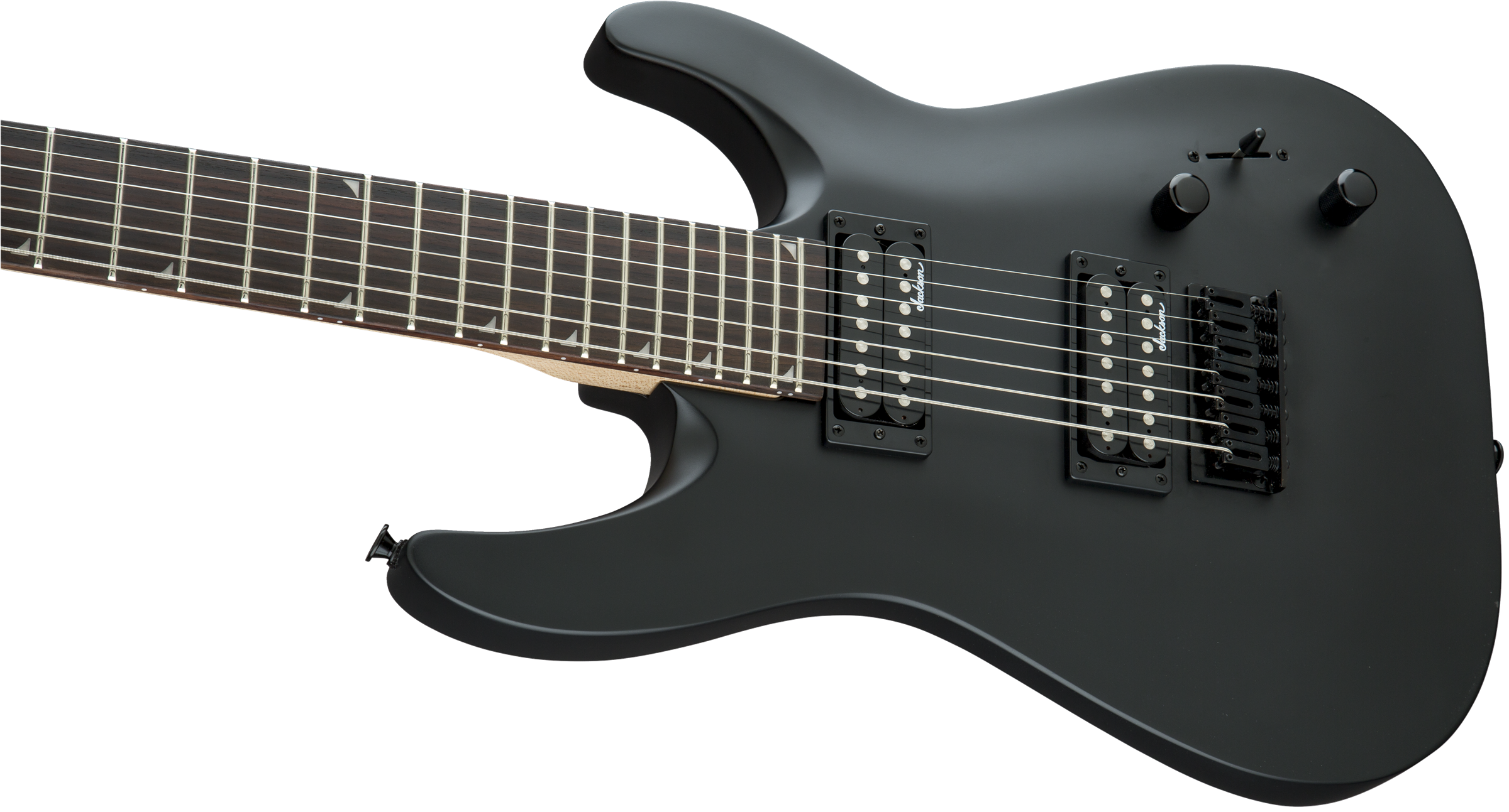 Jackson JS Series Dinky® Arch Top JS22-7 DKA HT, Amaranth Fingerboard, Satin Black