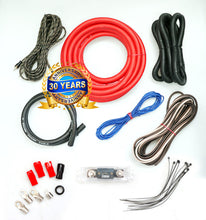 Load image into Gallery viewer, Absolute Complete 4000W 0 Gauge Blue Car Amplifier Installation Wiring Kit Amp