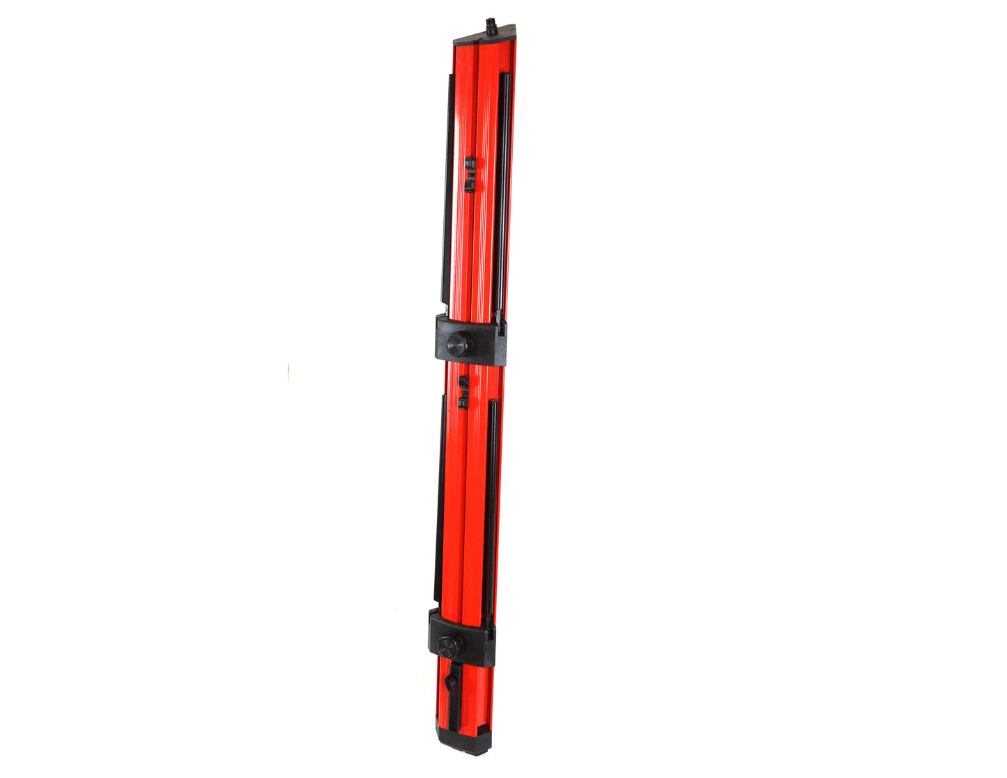 MR DJ KSPRO1500R PRO 2-Tier Red Column Keyboard Stand W Mic Boom Arm + Case