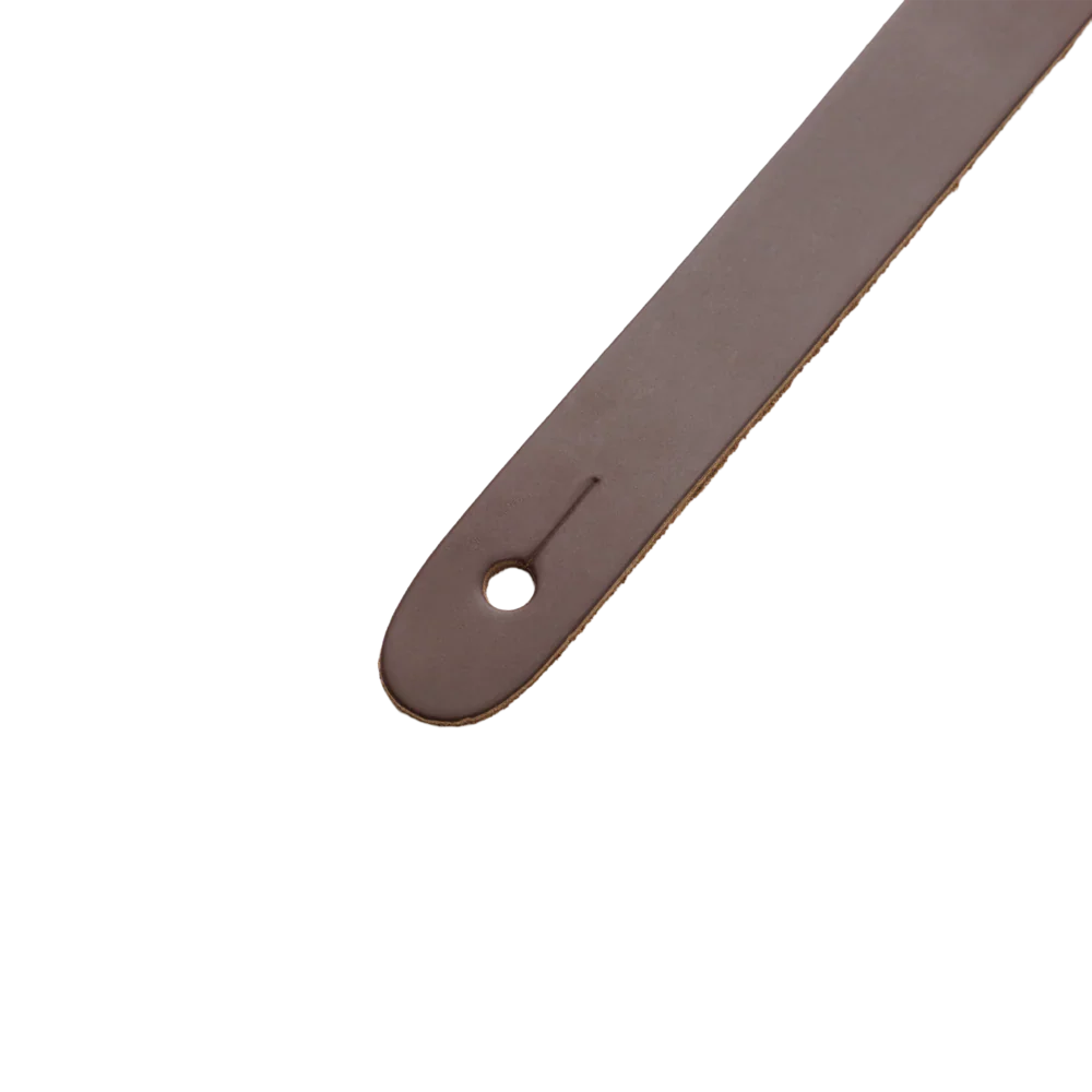 Levy's Leathers M4-BRN Genuine Leather Bass Strap - Brown